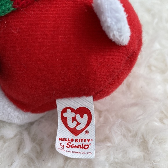 Sanrio Ty Hello Kitty Christmas Hello Kitty Plush Stuffed Animal Toy 6” - Picture 7 of 11